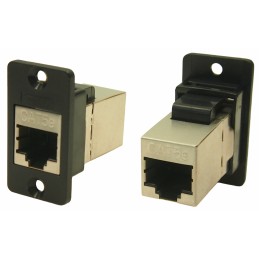 1 pcs - RS PRO Female RJ45 Connector, Panel Mount, Cat5e