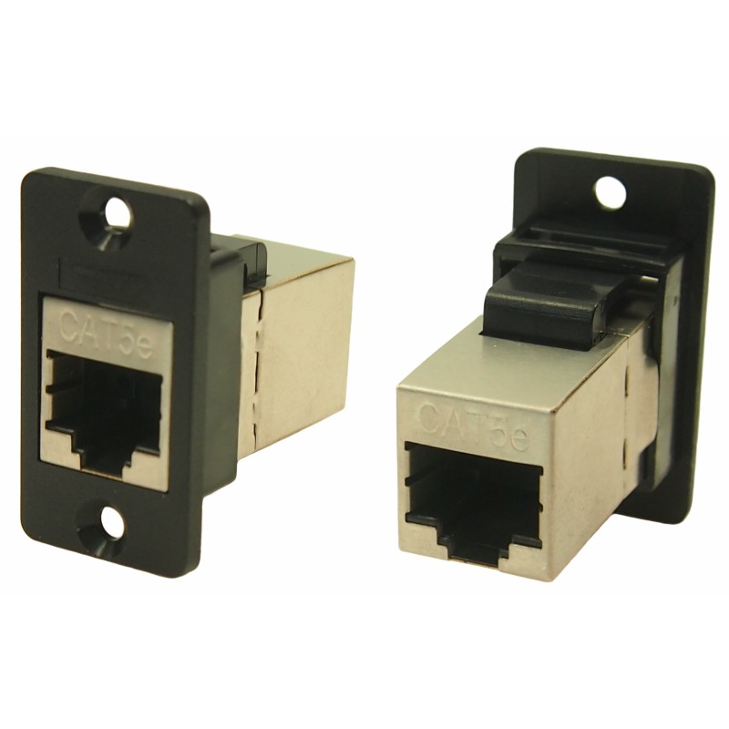1 pcs - RS PRO Female RJ45 Connector, Panel Mount, Cat5e