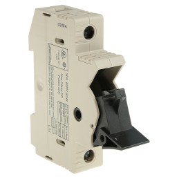 1 pcs - Weidmuller W Series Brown Fused DIN Rail Terminal, Single-Level, Screw Termination