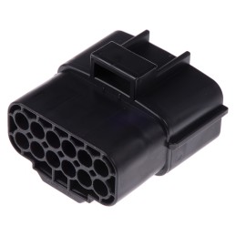 10 pcs - TE Connectivity, Econoseal J Mk II+ Automotive Connector Socket 12 Way