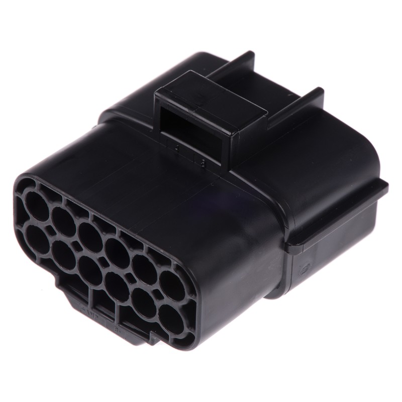 10 pcs - TE Connectivity, Econoseal J Mk II+ Automotive Connector Socket 12 Way