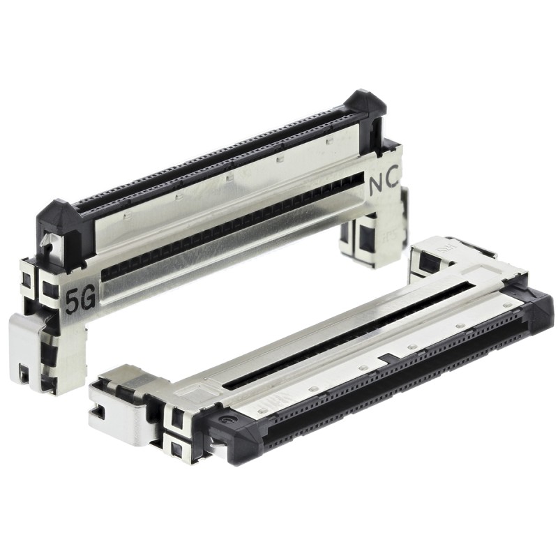 25 pcs - Hirose, FX15 Crimp Connector Housing, 1mm Pitch, 51 Way, 2 Row