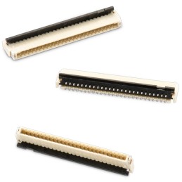 1 pcs - Wurth Elektronik, WR-FPC, 687 0.5mm Pitch 22 Way Horizontal Male FPC Connector, ZIF Top and Bottom contact