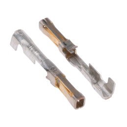 100 pcs - Molex SL Series Female Crimp Terminal, 30AWG Min, 24AWG Max