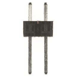 250 pcs - HARWIN M20 Series Straight Through Hole Pin Header, 2 Contact(s), 2.54mm Pitch, 1 Row(s), Unshrouded