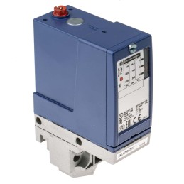 1 pcs - Telemecanique Sensors Pressure Sensor, 1bar Min, 20bar Max, Relay Output, Differential Reading