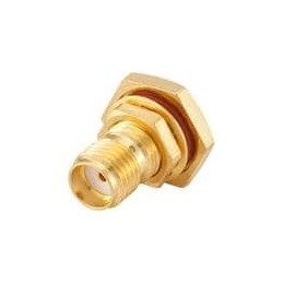 1 pcs : 32K607-302L5 - RF Connectors / Coaxial Connectors BULKHEAD JACK