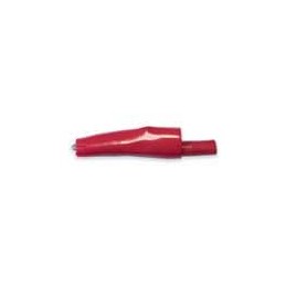 1 pcs : BU-63X-2 - Test Clips Red Insulated Alligator Copper Clip - 10 Amp