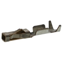 100 pcs - TE Connectivity AMPMODU Short Point Series Female Crimp Terminal, 26AWG Min, 22AWG Max