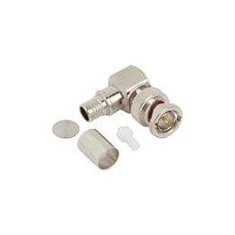 1 pcs : 031-70545-12G - RF Connectors / Coaxial Connectors Right-AngleCrimpPlug Belden 4794R, 75 Oh