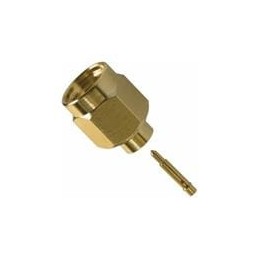 1 pcs : 132102-10 - RF Connectors / Coaxial Connectors SMA PLUG .141-W/ LARGE CONT