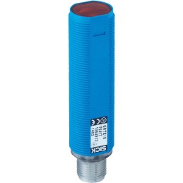 1 pcs - Sick Proximity Photoelectric Sensor, Cylindrical Sensor, 3 - 300 mm Detection Range