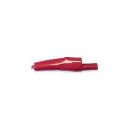1 pcs : BU-63C-2 - Test Clips Red Insulated Alligator Copper Clip - 10 Amp