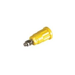 1 pcs : CT2243-0 - Test Plugs & Test Jacks 4mmSafetyJack,M4Stud Push-In, Black