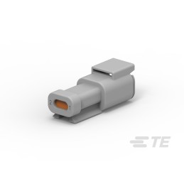 1 pcs - TE Connectivity, DTM Automotive Connector Plug 2 Way