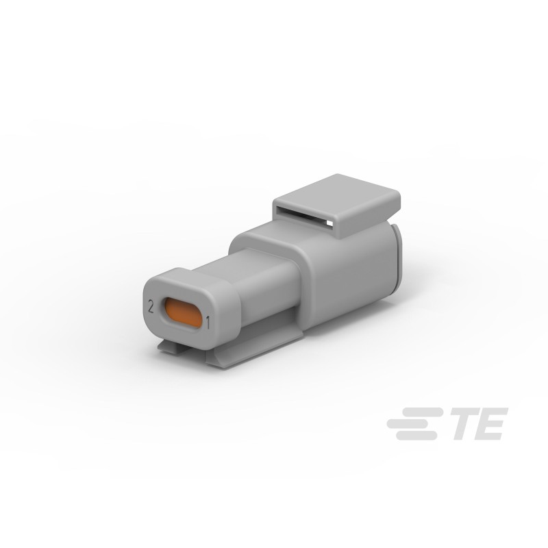 1 pcs - TE Connectivity, DTM Automotive Connector Plug 2 Way