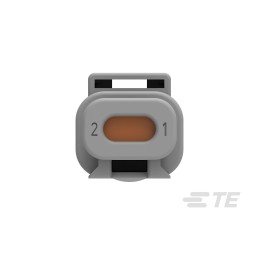 1 pcs - TE Connectivity, DTM Automotive Connector Plug 2 Way