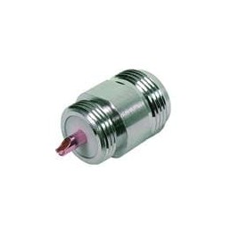 1 pcs : 22_N-50-0-23/133_NF - RF Connectors / Coaxial Connectors N straight bulkhead receptacle jack(f)
