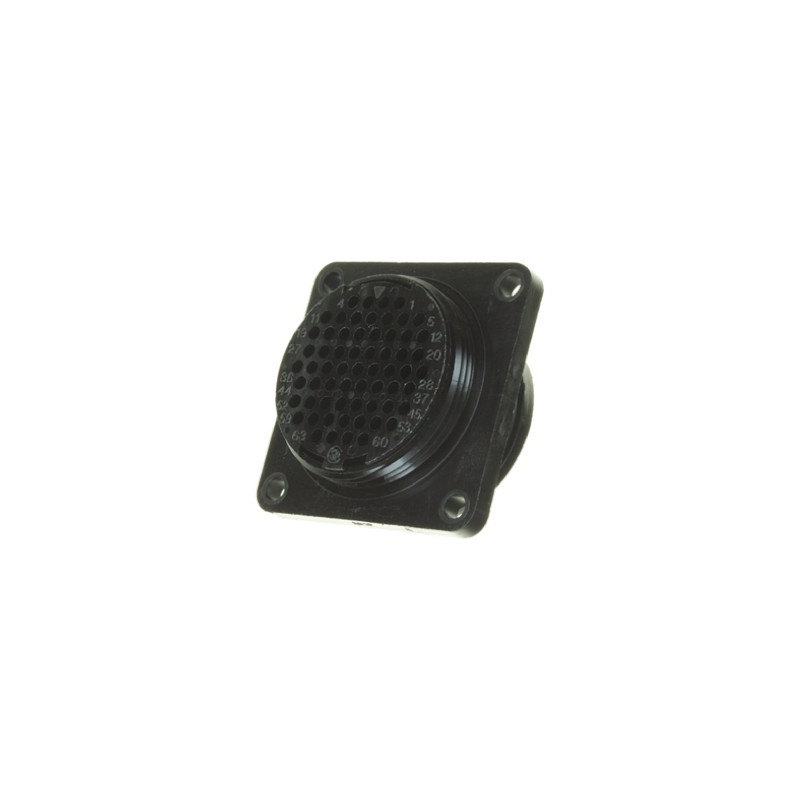 1 pcs - TE Connectivity Circular Connector, 63 Contacts, Panel Mount, Socket, Male
