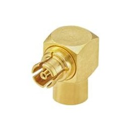 1 pcs : 18K201-271L5 - RF Connectors / Coaxial Connectors Mini-SMP Right Angle Jack