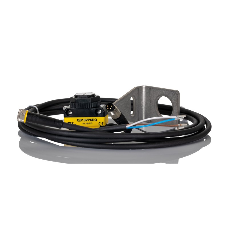 1 pcs - Banner Diffuse Photoelectric Sensor, Block Sensor, 450 mm Detection Range