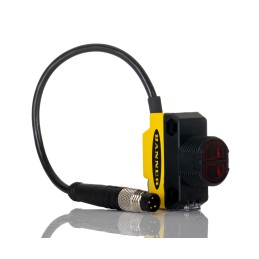 1 pcs - Banner Diffuse Photoelectric Sensor, Block Sensor, 450 mm Detection Range