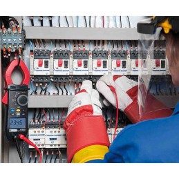 1 pcs - Chauvin Arnoux F205 Clamp Meter, 900A dc, Max Current 600A ac CAT III 1000V