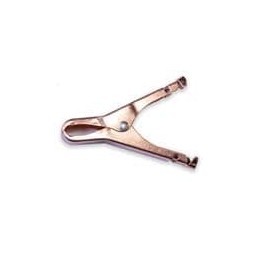 1 pcs : BU-46C-023Z - Test Clips Miniature Plier-Type Copper Clip - 75 Amp - clip only