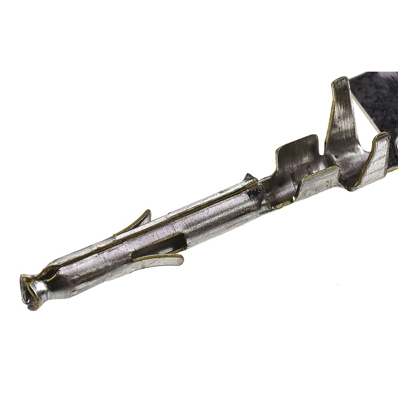 100 pcs - TE Connectivity Mini-Universal MATE-N-LOK Series Female Crimp Terminal, 22AWG Min, 18AWG Max