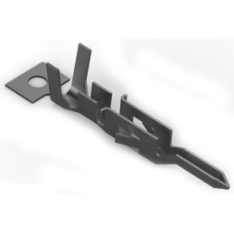 100 pcs - TE Connectivity VAL-U-LOK Series Male Crimp Terminal, 22AWG Min, 18AWG Max