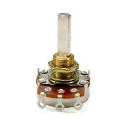 1 pcs : P230-1FC20AR250K - Potentiometers 1/4W 250K Ohms 20% 24mm ROTARY POT