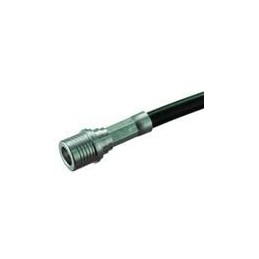 1 pcs : 11_QMA-50-3-2/133_NE - RF Connectors / Coaxial Connectors QMA straight cable plug(m)