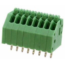1 pcs - Phoenix Contact PTSA 0.5/ 8-2.5-F Series PCB Terminal Block, 2.5mm Pitch, Through Hole Mount, Solder Termination
