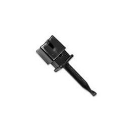 1 pcs : BU-00207-0 - Test Clips Black Plunger Clip Adapter 8-32 Thread