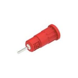 1 pcs : CT3887-1 - Test Plugs & Test Jacks CAT IV 4mm Sheathed Banana Jack, Press Fit, 2mm Pin, 1kV, Brown