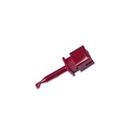 1 pcs : BU-00201-2 - Test Clips Red Micro-Plunger Clip-1.75'