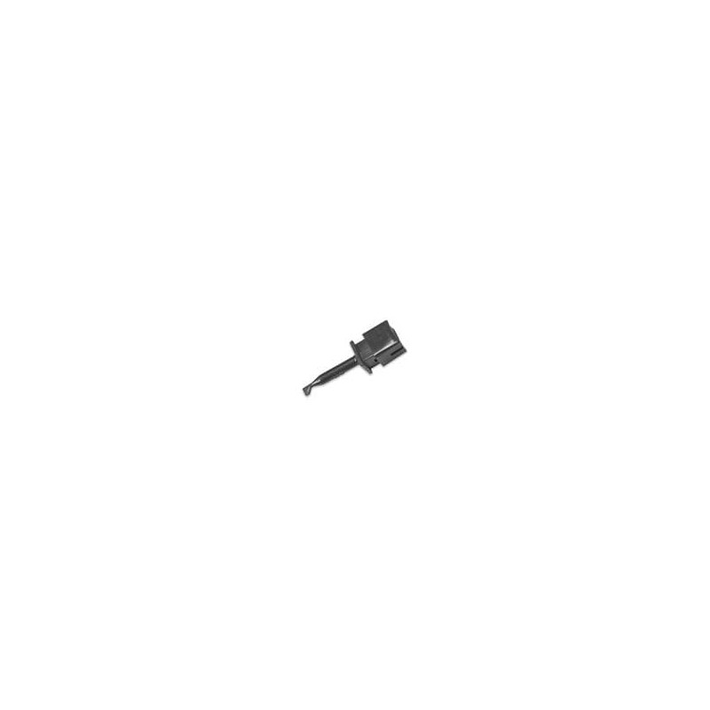 1 pcs : BU-00201-0 - Test Clips Black Micro-Plunger Clip-1.75'