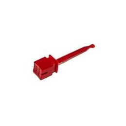 1 pcs : BU-00202-2 - Test Clips Red Mini-Plunger Clip-2.50'