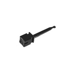 1 pcs : BU-00202-0 - Test Clips Black Mini-Plunger Clip-2.50'
