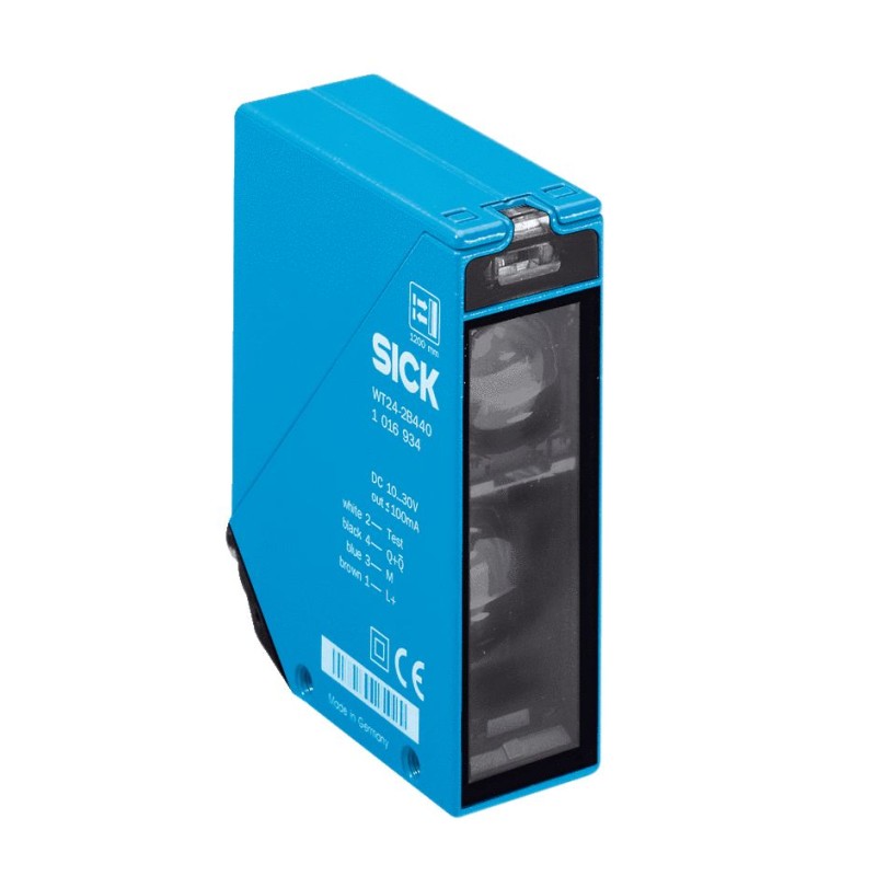 1 pcs - Sick Proximity Photoelectric Sensor, Rectangular Sensor, 100 - 1200 mm Detection Range