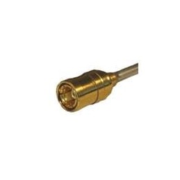 1 pcs : 142321 - RF Connectors / Coaxial Connectors SMB PLUG .141 S/R GOLD
