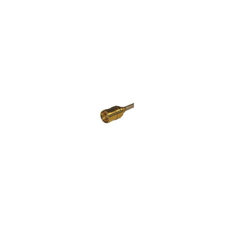 1 pcs : 142321 - RF Connectors / Coaxial Connectors SMB PLUG .141 S/R GOLD