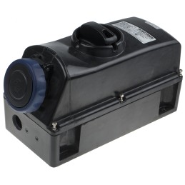 1 pcs - Scame IP66 Blue Surface Mount 2P + E Power Connector Socket ATEX, IECEx, Rated At 16A, 200 - 250 V