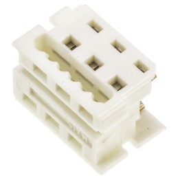 5 pcs - Molex 6-Way IDC Connector Socket for Cable Mount, 2-Row