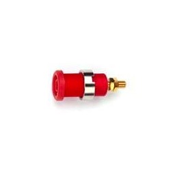 1 pcs : 72912-2 - Test Plugs & Test Jacks PANEL MT IEC1010 4MM (0.16IN) JACK FOR SHEATHED PLUG (RED)