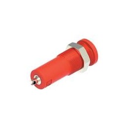 1 pcs : CT4407-2 - Test Plugs & Test Jacks 5kV, 4mm Shth Jack, 2mm Solder Cup w/Slot, Panel, Red