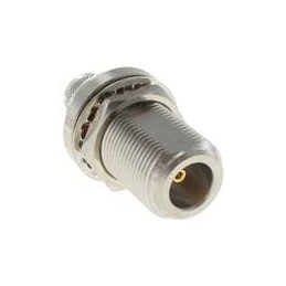 1 pcs : 73276-0161 - RF Connectors / Coaxial Connectors TYPE N STRT BLKHD JACK FOR LMR400 CBL