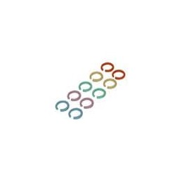 1 pcs : CT3662 - Test Probes Probe Identifier Rings, 10 pcs. (5 colors x 2 pcs.)