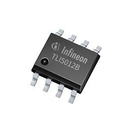 1 pcs : TLI5012BE1000XUMA1 - Board Mount Hall Effect/Magnetic Sensors POSITION SENS CONS & IND