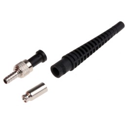 1 pcs - Amphenol Socapex, 905, SMA Multimode Simplex Fibre Optic Connector 128μm Fibre Size, 0.8dB Insertion Loss